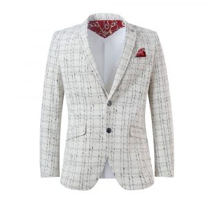 Elie Balleh Womens Double Breasted Blazer