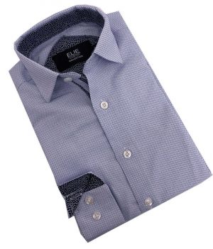 Micro Houndstooth Shirt for Boy's by Elie Balleh