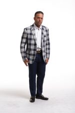EBBS18521Mjpg Elie Balleh Mens Slim Fit Checked Blazer