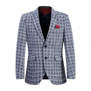 Elie Balleh Boy's Houndstooth Blazer: Timeless Sophistication