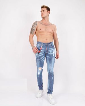 Classic Dark Wash Denim for Men