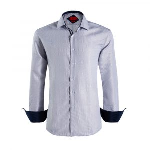 Slim Fit Honeycomb Shirt