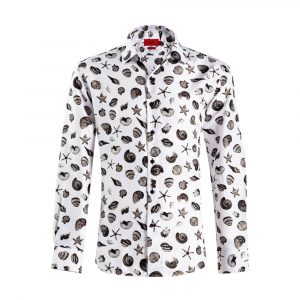 Slim Fit Sea Shell Shirt