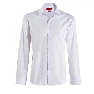 Elie Balleh Men's Slim Fit Solid Button-Down Shirt - White
