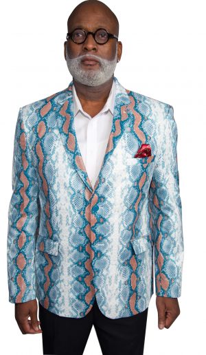Women’s Snakeskin Blazer Jacket
