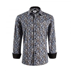 Elie Balleh Women's Slim Fit Paisley Sport Shirt